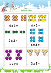 Math worksheets on basic math notions