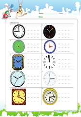 Telling the time one clock models